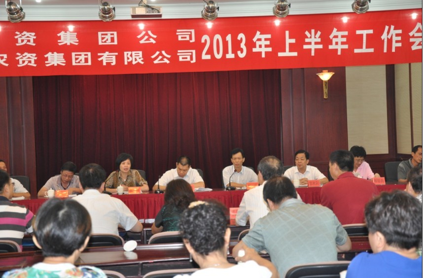 集團(tuán)公司上半年工作會(huì)議在福州三明大廈舉行
