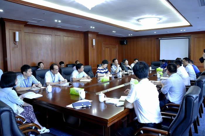 福州市委常委、鼓樓區(qū)委書記薛侃一行蒞臨集團(tuán)公司調(diào)研