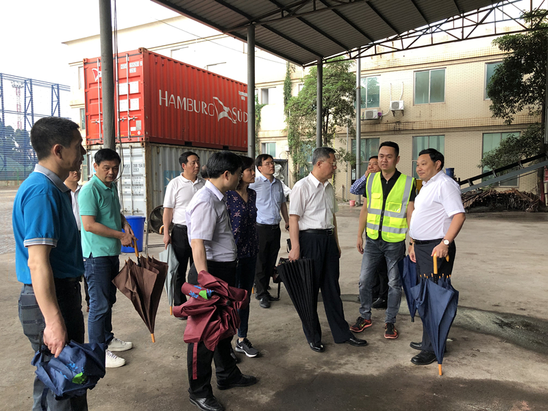 中華全國(guó)供銷合作總社黨組成員、理事會(huì)副主任王偉蒞臨省農(nóng)資集團(tuán)南方物流中心調(diào)研指導(dǎo)工作