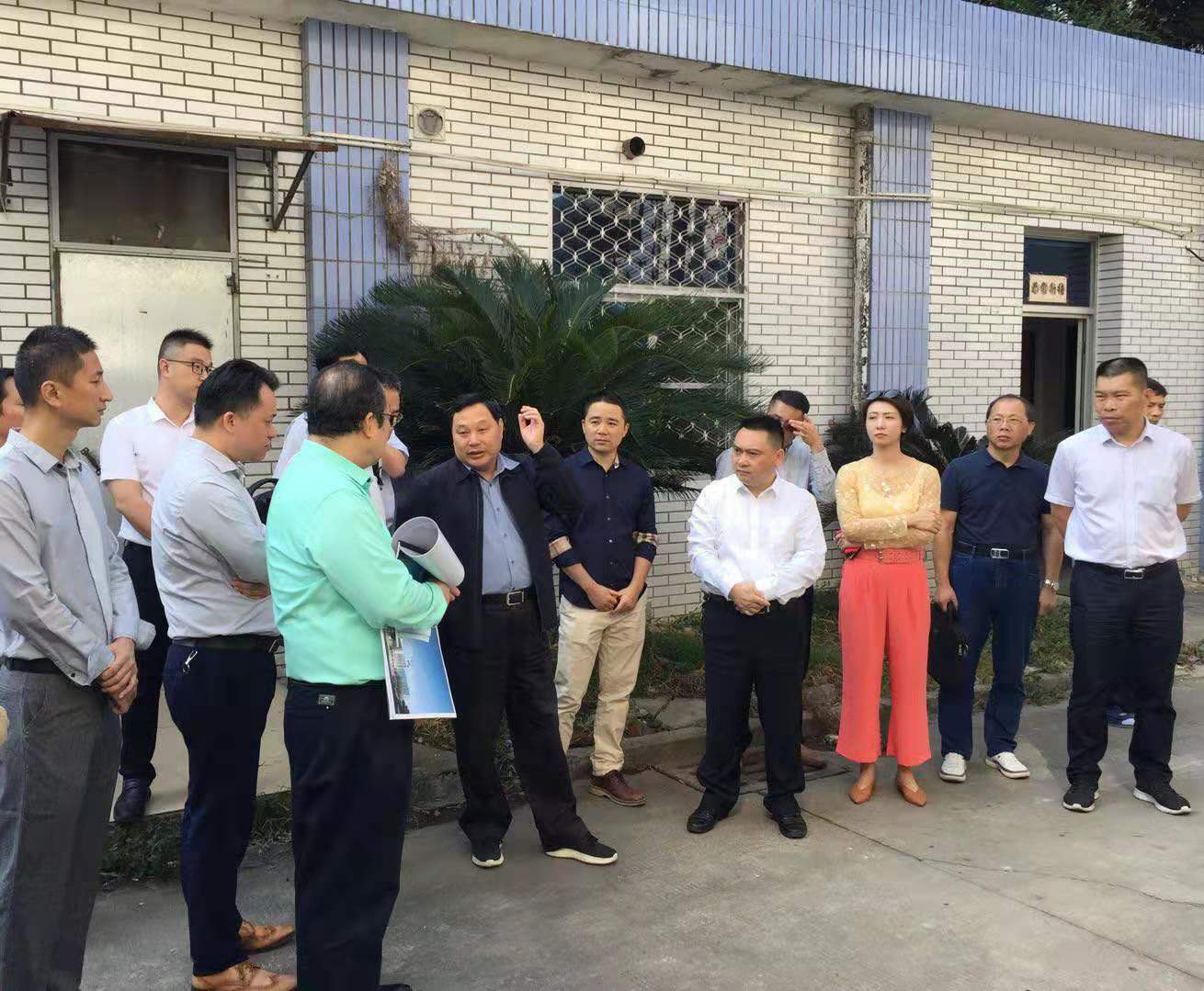 省供銷社主任張作興一行蒞臨省農資集團龍祥大酒店、福州公司調研指導工作