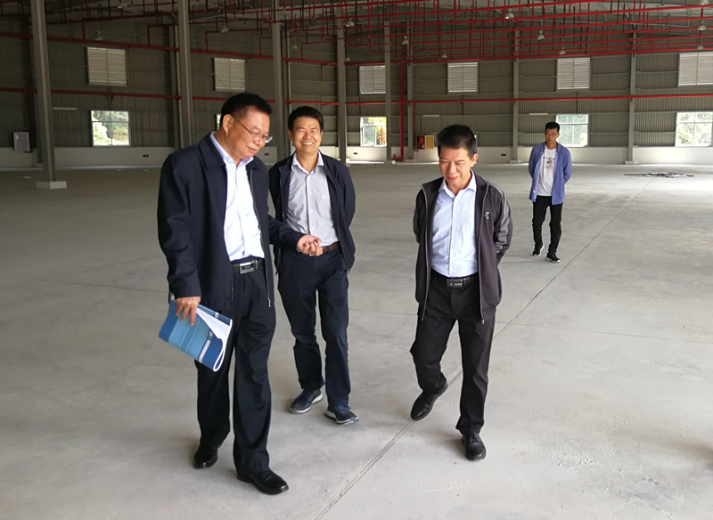 省社監(jiān)察審計(jì)室檢查指導(dǎo)閩西（龍門）物流中心工作