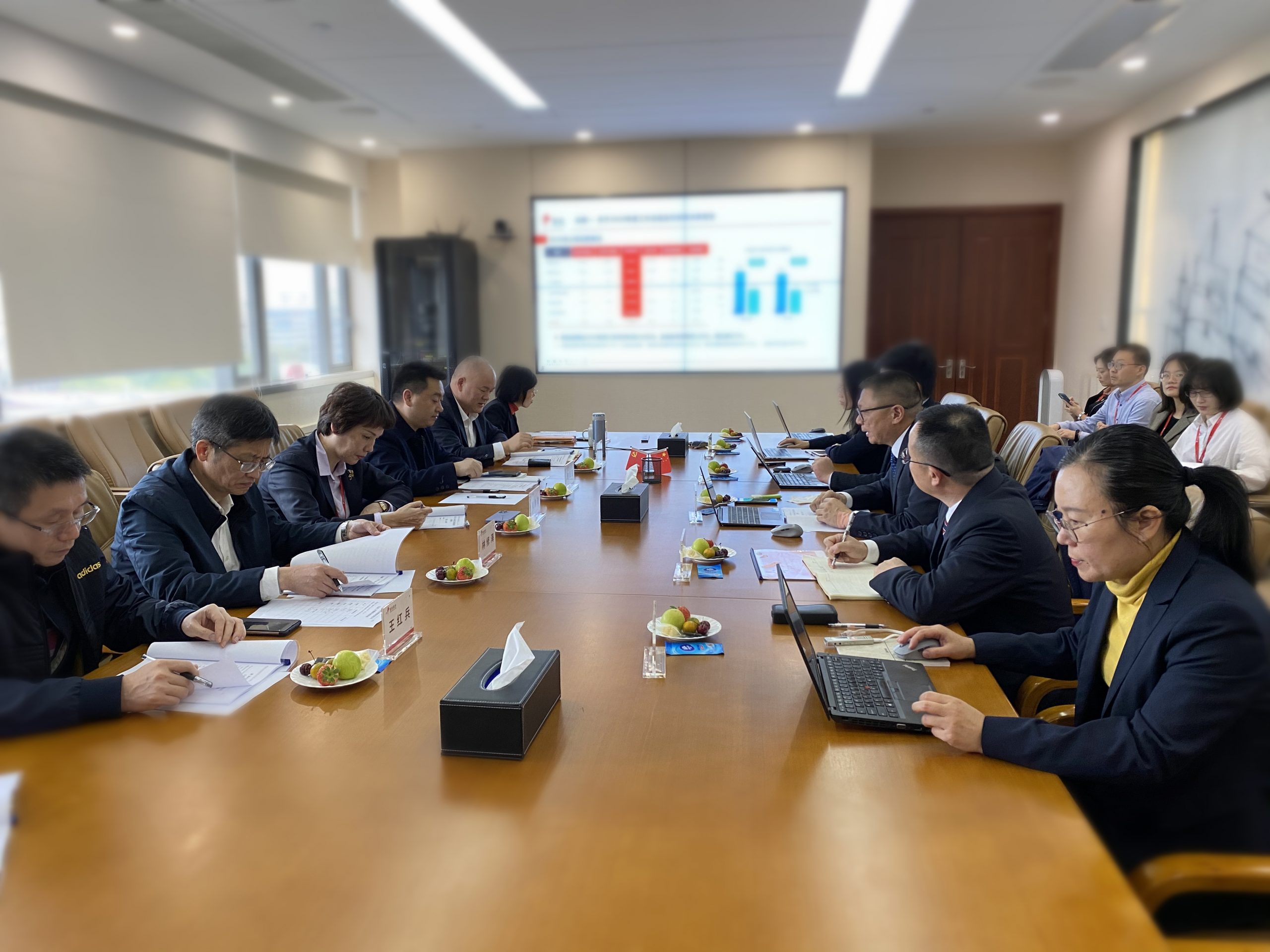 集團(tuán)公司領(lǐng)導(dǎo)出席廈門(mén)象嶼龍得寶公司2020年度董事會(huì)