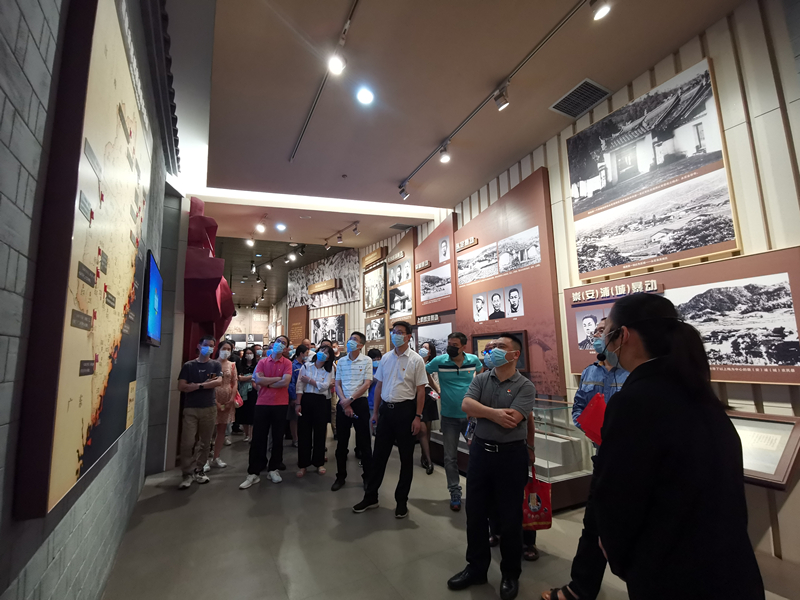 省福農(nóng)集團(tuán)組織參觀“紅色福建 光耀千秋”主題展