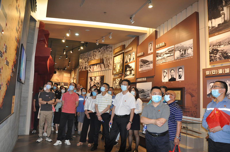 省福農(nóng)集團(tuán)組織參觀“紅色福建 光耀千秋”主題展