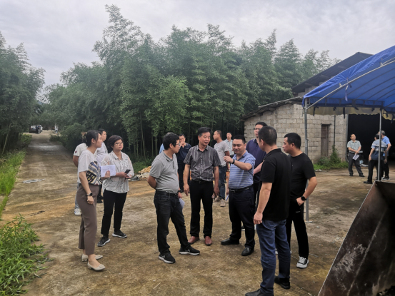 省社直企處和福農(nóng)集團(tuán)領(lǐng)導(dǎo)到建甌調(diào)研農(nóng)業(yè)社會(huì)化服務(wù)工作