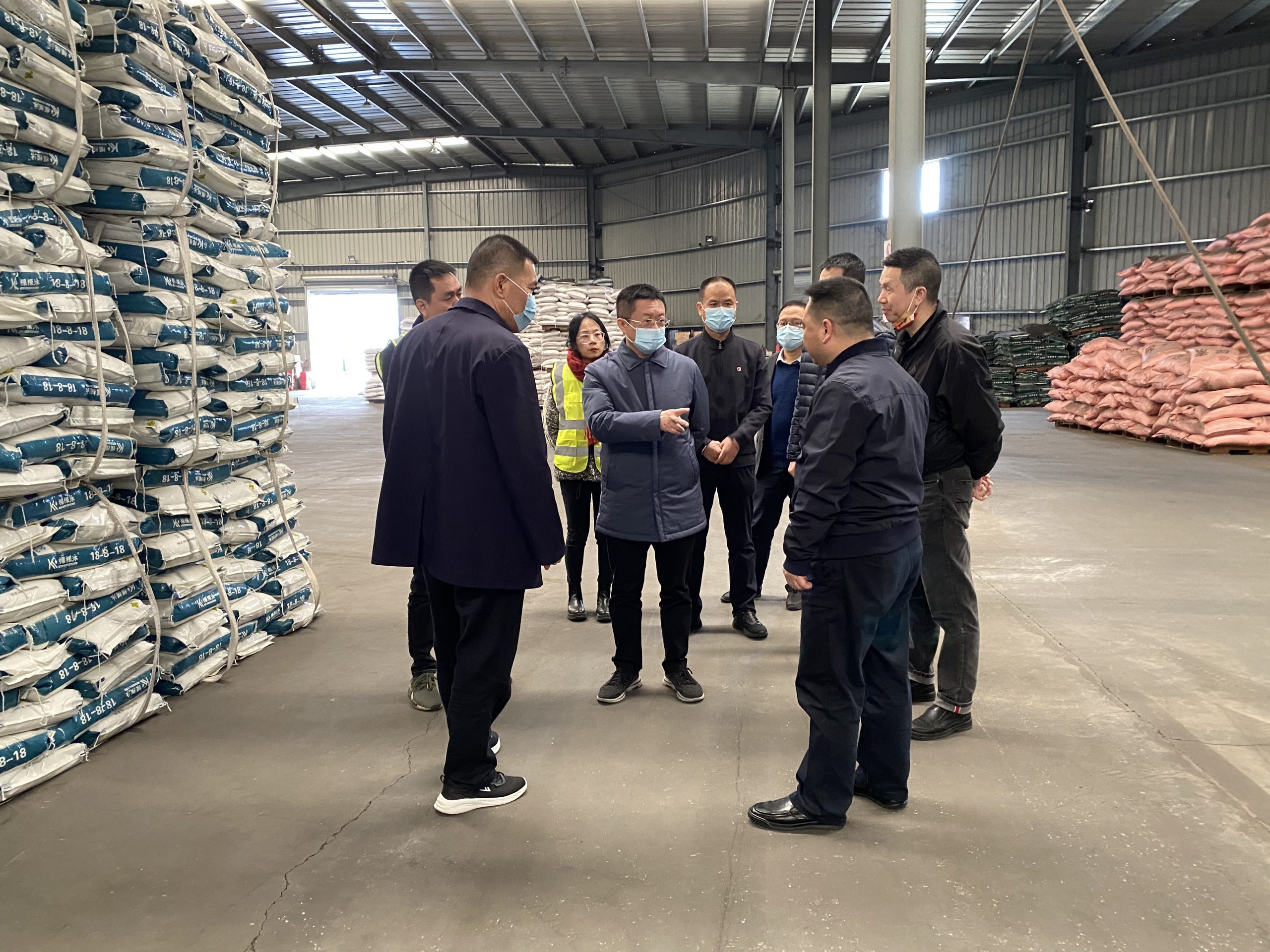 駐廳紀檢組組長黃強蒞臨廈門公司調(diào)研春耕工作