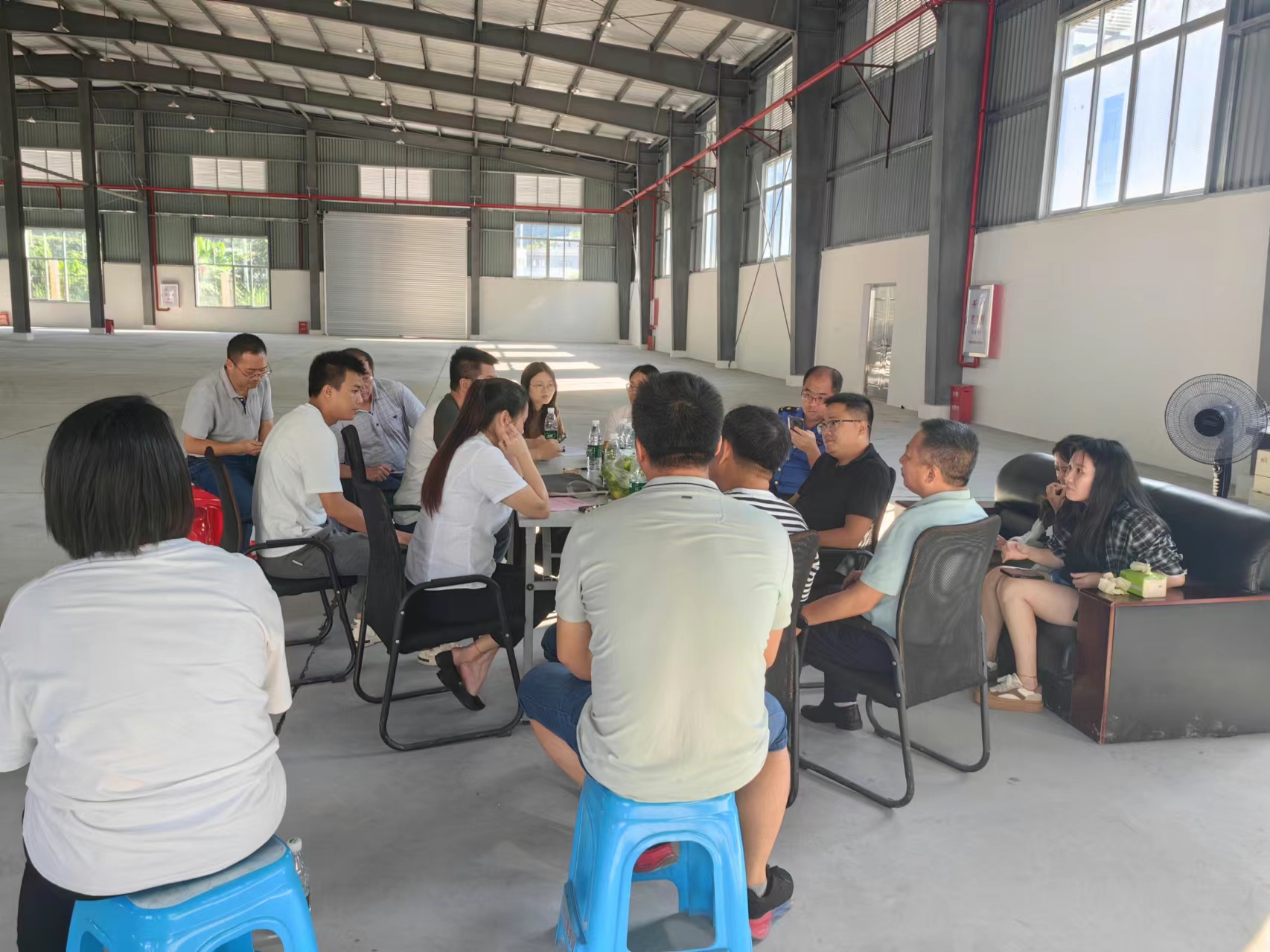 福建省農(nóng)業(yè)生產(chǎn)資料閩西（龍門）物流中心二期項目順利通過聯(lián)合驗收